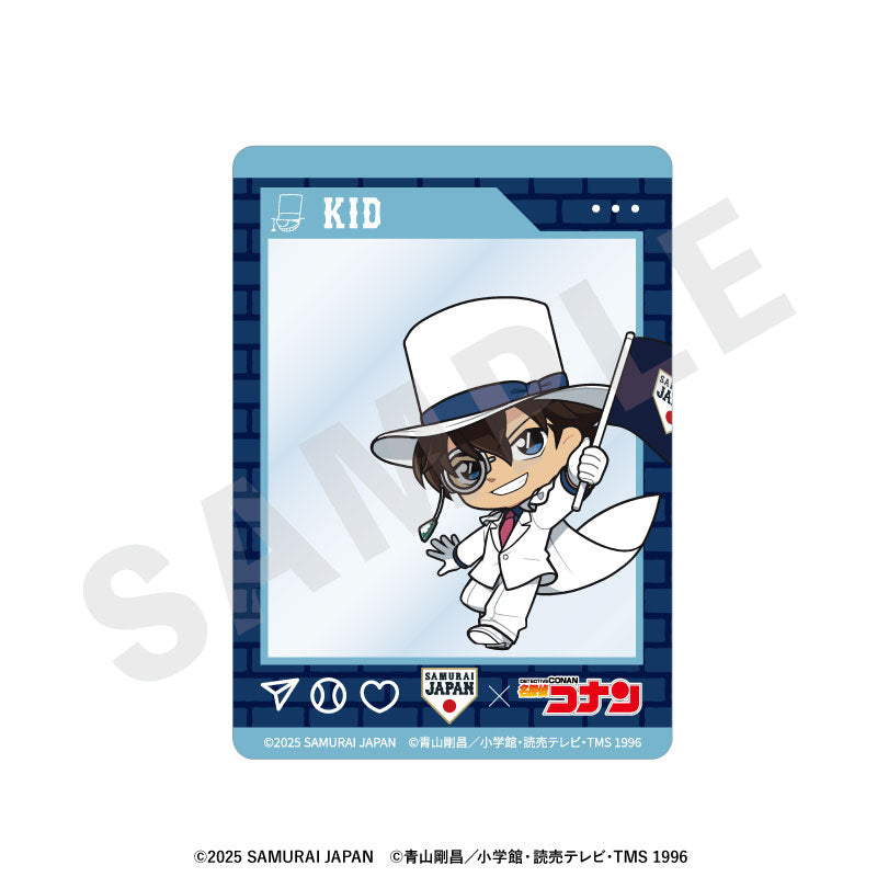 Samurai Japan x Detective Conan Mini Chara Trading Acrylic Card 8Pack BOX - Image 9