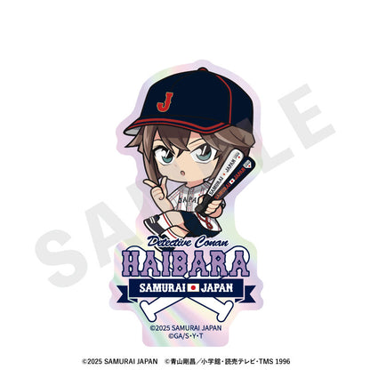 Samurai Japan x Detective Conan Mini Chara Trading Aurora Sticker 8Pack BOX - Image 5