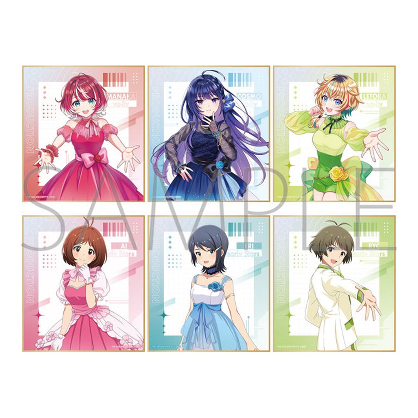 va-liv Mini Shikishi Collection 6Pack BOX - Image 1