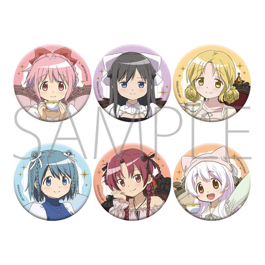 Puella Magi Madoka Magica Holo Chara Badge Collection 6Pack BOX - Image 1