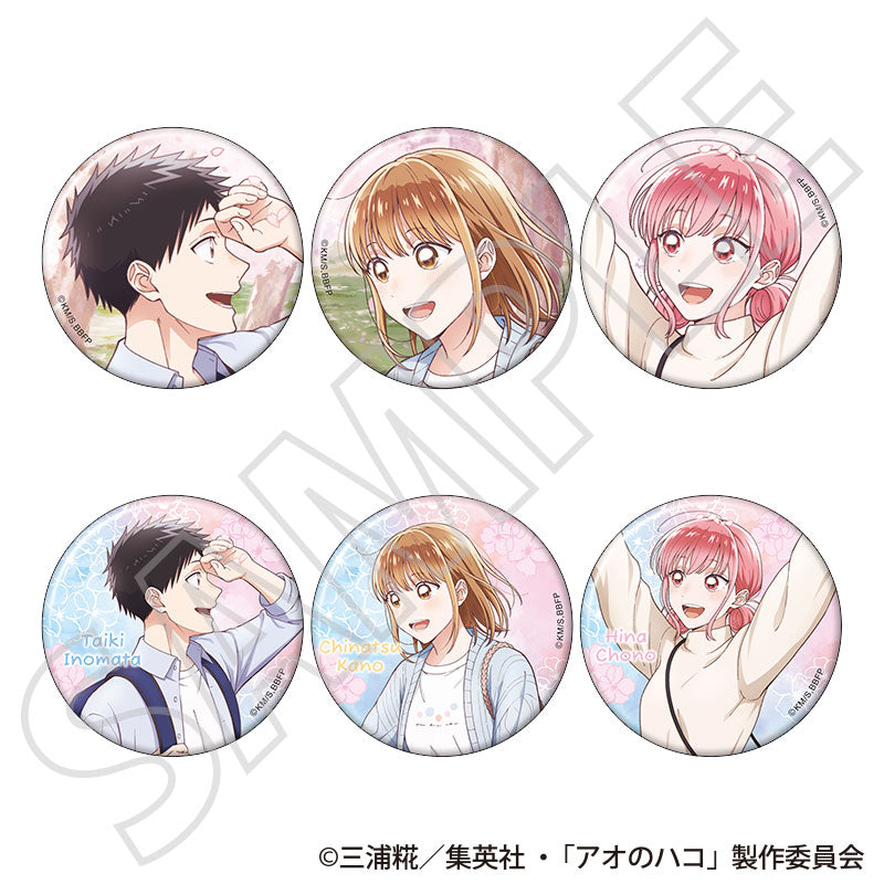 Ao no Hako Chara Badge Collection -Spring Scene- 6Pack BOX - Image 2