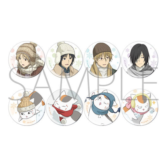 Natsume Yuujinchou Chara Badge Collection Warm Coordinate Ver. 8Pack BOX - Image 1