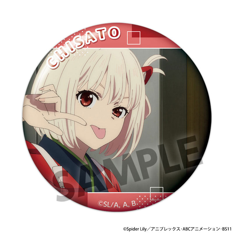 Lycoris Recoil Trading Tin Badge Short Movie ver. 10 Pack BOX - Image 6