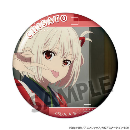 Lycoris Recoil Trading Tin Badge Short Movie ver. 10 Pack BOX - Image 6