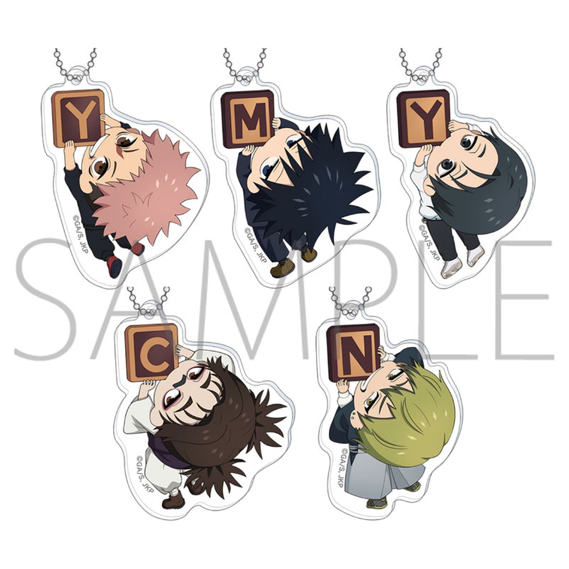 Jujutsu Kaisen 3rd Season Kapurikko Acrylic Keychain Collection Vol.4 5Pack BOX - Image 1