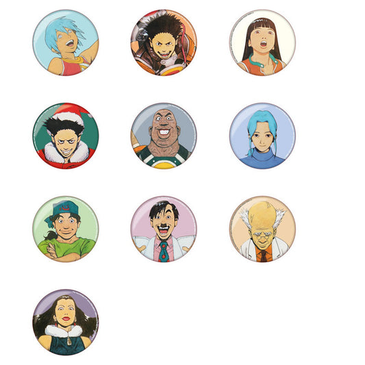 Linda Cube 30th Anniversary Trading Tin Badge 10 Pack Box - Image 1