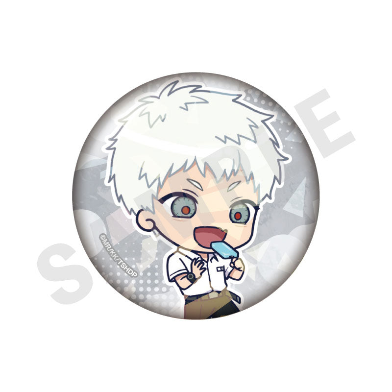 "The Summer Hikaru Died" Trading Hologram Tin Badge Mini Chara ver. 8Item Set - Image 3