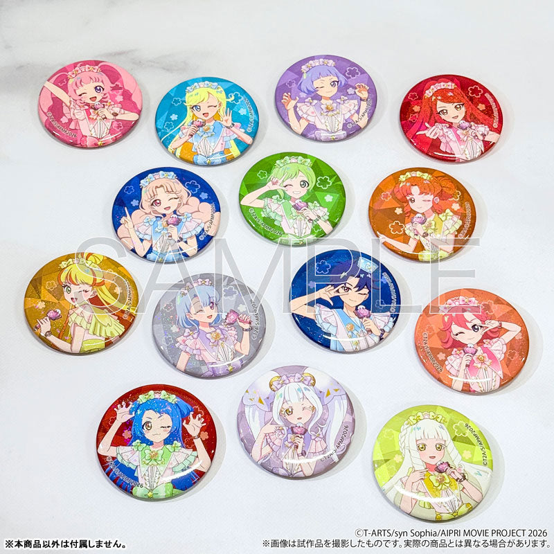 Secret Aipri Mankai Buzzrium Live! Hologram Chara Badge Collection 7Pack BOX - Image 3
