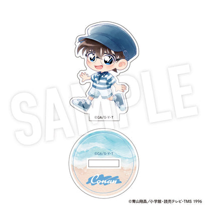 Detective Conan Trading Mini Acrylic Stand Seaside Chibi 8Pack BOX - Image 3