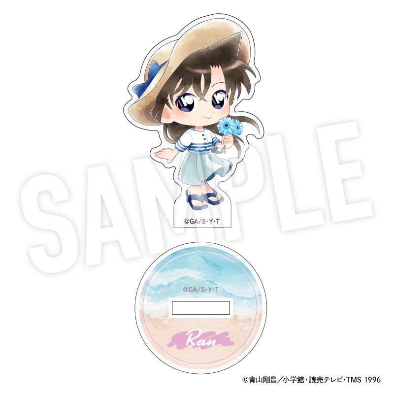 Detective Conan Trading Mini Acrylic Stand Seaside Chibi 8Pack BOX - Image 5