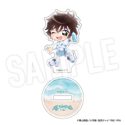 Detective Conan Trading Mini Acrylic Stand Seaside Chibi 8Pack BOX - Image 13