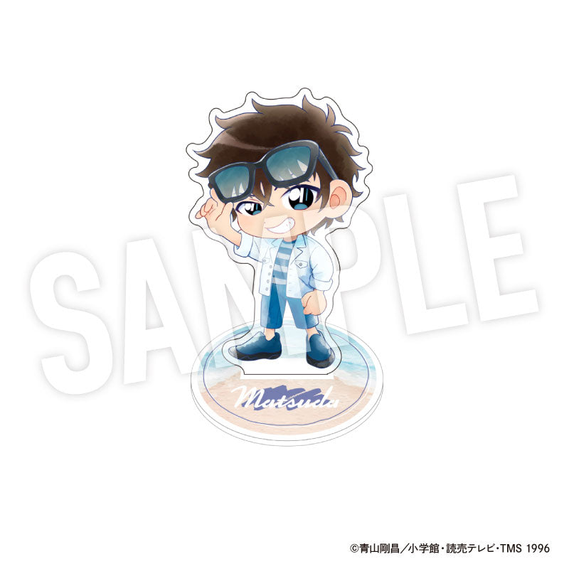 Detective Conan Trading Mini Acrylic Stand Seaside Chibi 8Pack BOX - Image 16