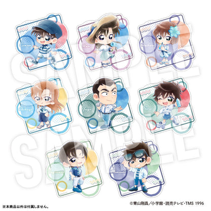Detective Conan Diecut Clear Sticker Seaside Chibi (Jugo Yokomizo) - Image 2
