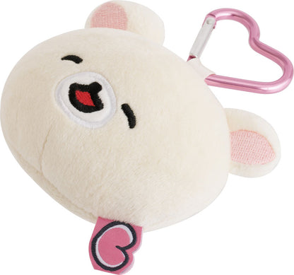 Rilakkuma YuruYuru PokaPoka Series Plush Mirror Korilakkuma - Image 3