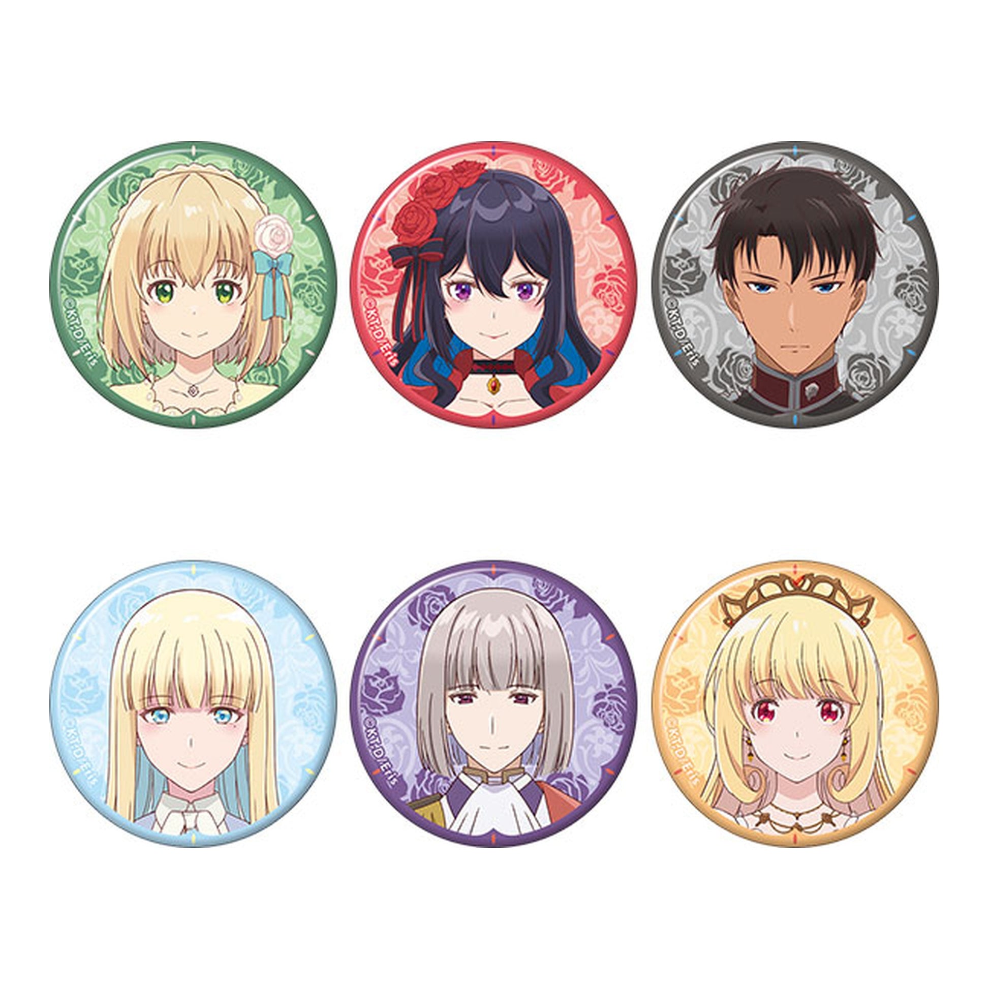 The Holy Grail of Eris Chara Badge Collection 6Pack BOX - Image 1