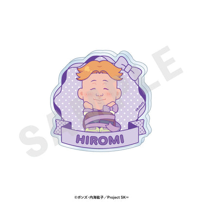 SK8 the Infinity Mini Chara Ribbon Series Trading Name Badge 8Item Set - Image 5