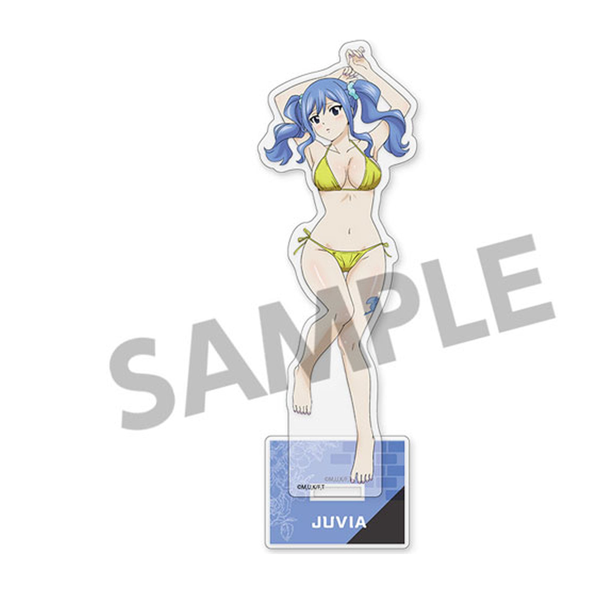 FAIRY TAIL 100 Years Quest New Illustration Acrylic Stand Juvia Lockser A - Image 1