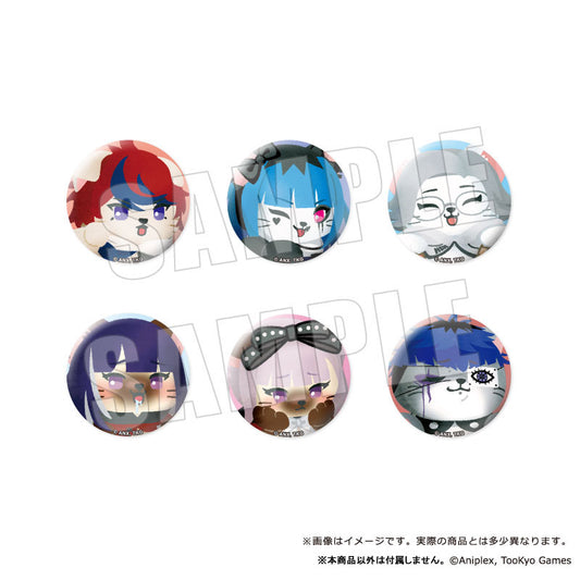 HUNDRED LINE -Last Defense Academy- Putimals Tin Badge 02. Darumi Amemiya - Image 2