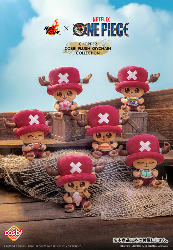 Hot Toys ZAKKA Cosbi Plush Keychain ONE PIECE Chopper 6Pack BOX - Image 2