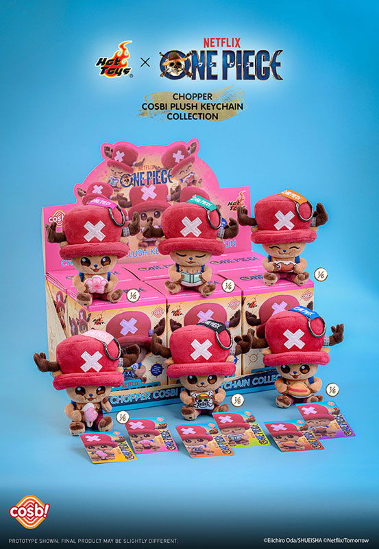 Hot Toys ZAKKA Cosbi Plush Keychain ONE PIECE Chopper 6Pack BOX - Image 10