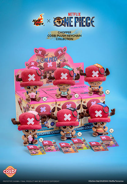 Hot Toys ZAKKA Cosbi Plush Keychain ONE PIECE Chopper 6Pack BOX - Image 10