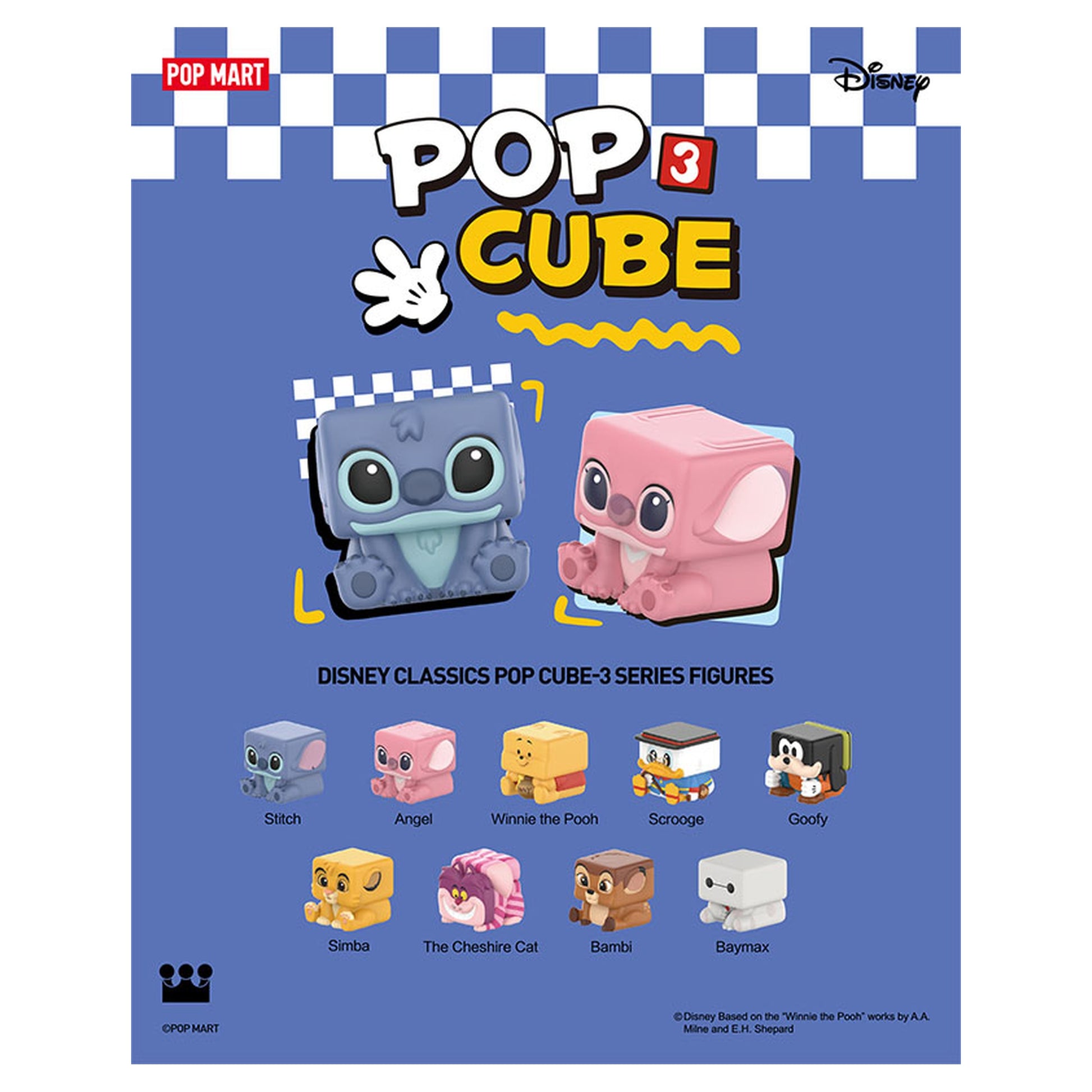 Disney Classics POP CUBE-3 Series 9Pack BOX - Image 1