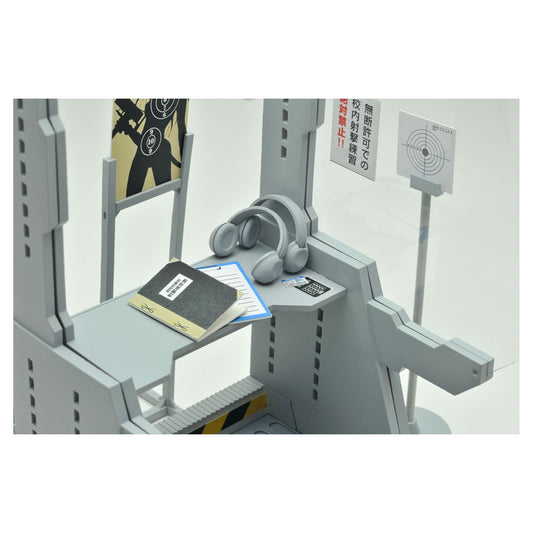 LittleArmory LD010 1/12 Shooting Range A Plastic Model - Image 1