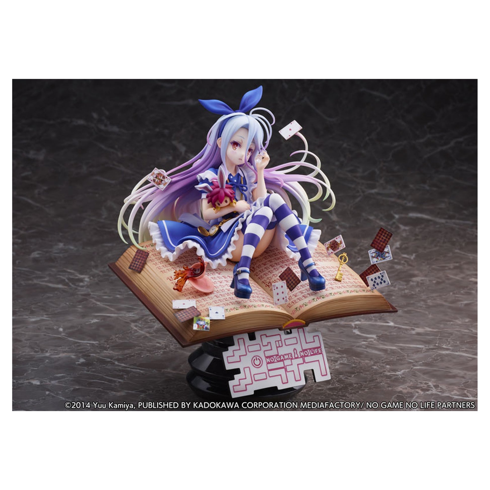 No Game No Life Shiro -Alice in Wonderland Ver.- 1/7 Figure - Image 1
