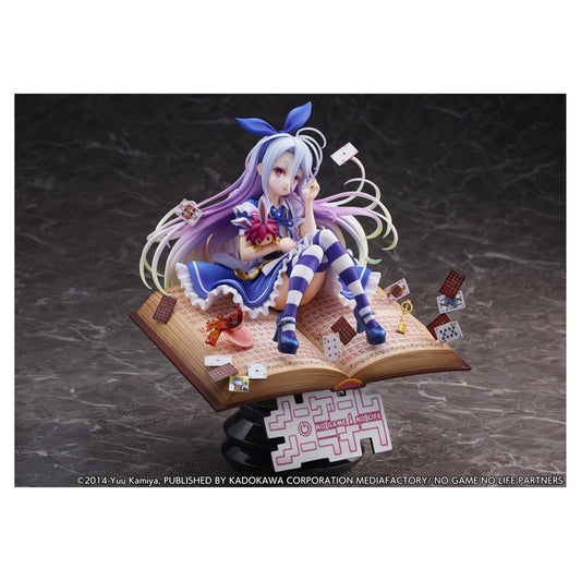 No Game No Life Shiro -Alice in Wonderland Ver.- 1/7 Figure - Image 1