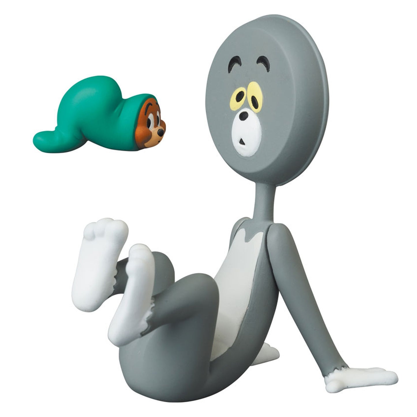 No.669 UDF Tom and Jerry Series 3 Tom (Neapolitan Mouse) and Jerry (Push-Button Kitty) Figure - Image 1