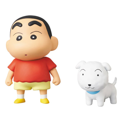 Ultra Detail Figure No.674 UDF Crayon Shin-chan Series 4 Shin-chan and Shiro (Early Ver.) - Image 1