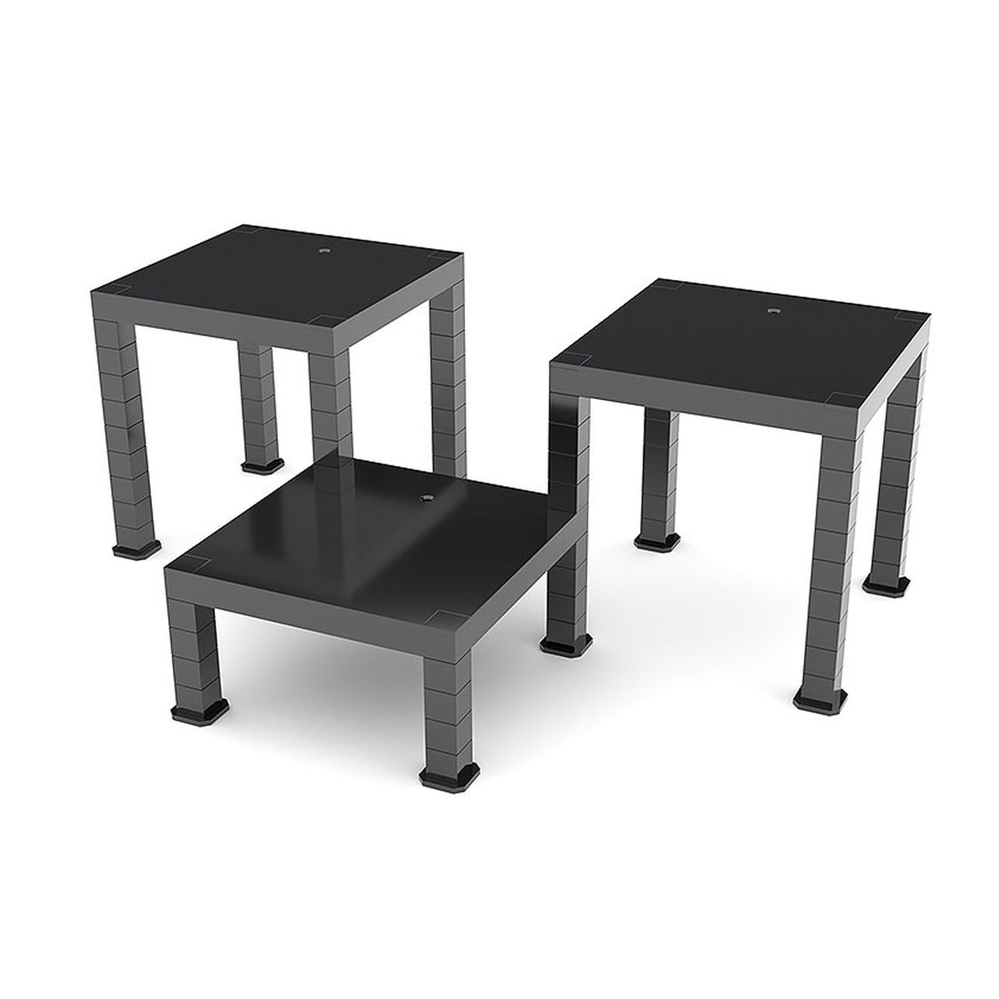 THE Simple Stand Build-on Type (Black) - Display Stand - Image 1