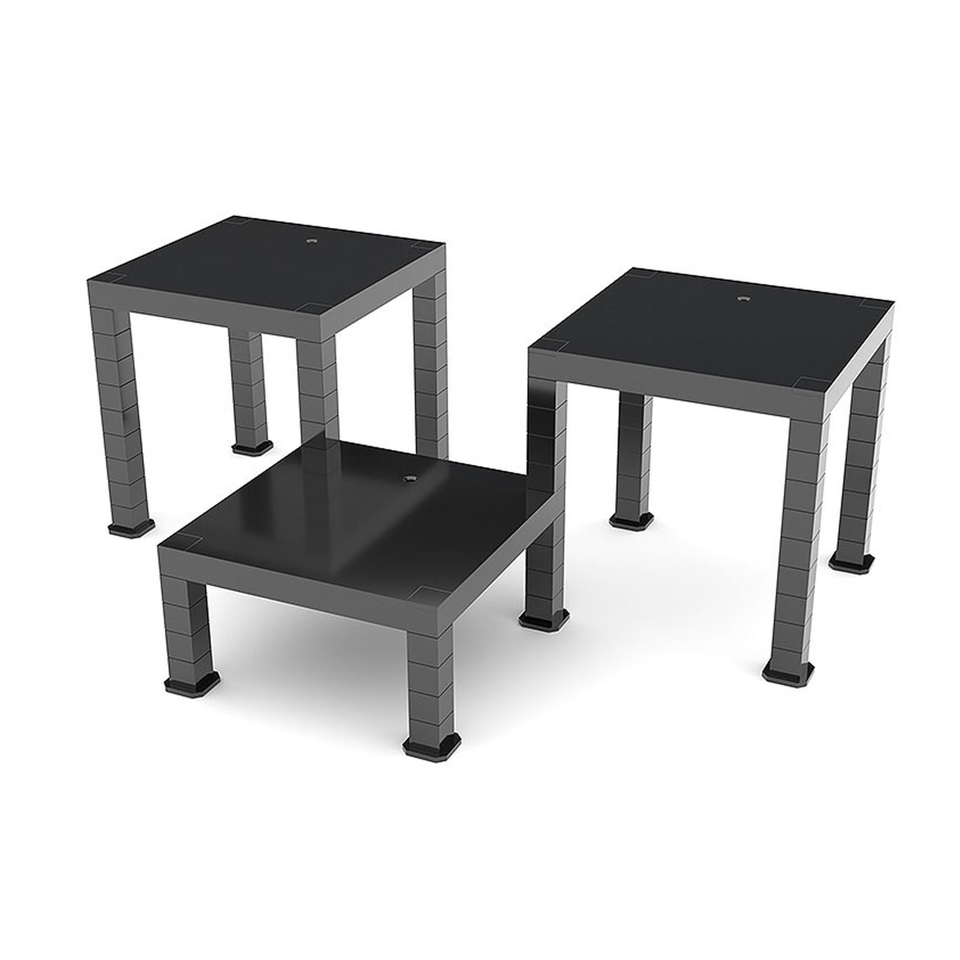 THE Simple Stand Build-on Type (Black) - Display Stand - Image 1