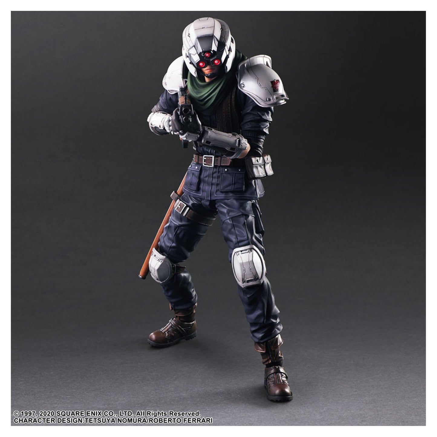Final Fantasy VII REMAKE PLAY ARTS KAI Security Officer PVC Pre-painted Action Figure - Image 1