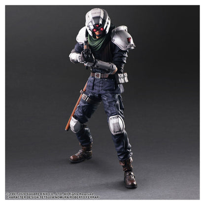 Final Fantasy VII REMAKE PLAY ARTS KAI Security Officer PVC Pre-painted Action Figure - Image 1