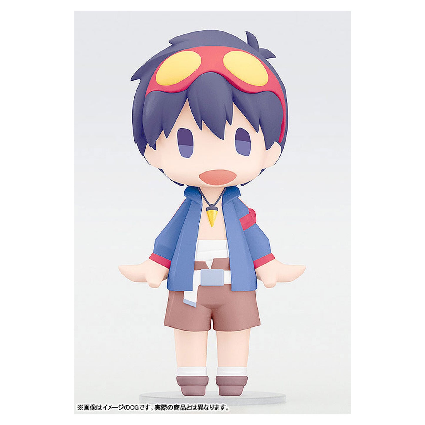 HELLO! GOOD SMILE Simon Gurren Lagann Posable Figure - Image 1