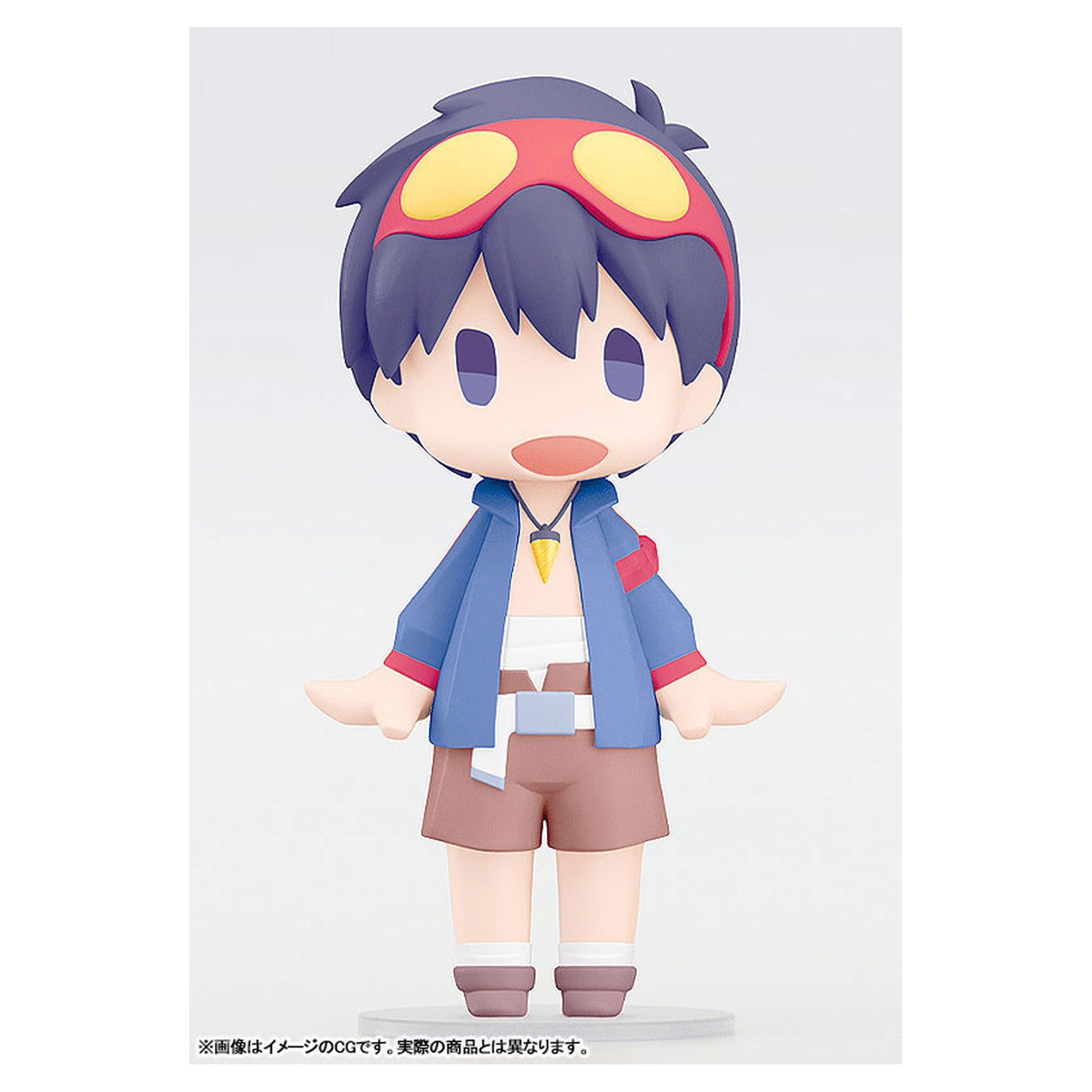 HELLO! GOOD SMILE Simon Gurren Lagann Posable Figure - Image 1
