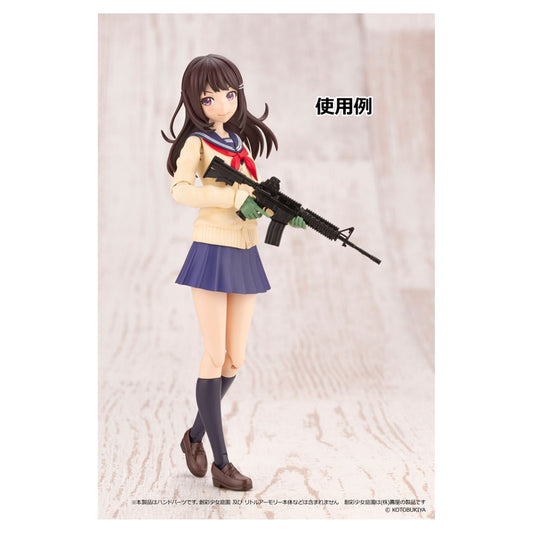 LittleArmory Sousai Shoujo Teien Tactical Glove (Green) Plastic Model - Image 1