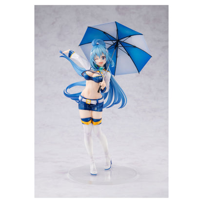 KDcolle KONOSUBA Aqua grid girl ver. KADOKAWA Special Set 1/7 Figure - Image 1