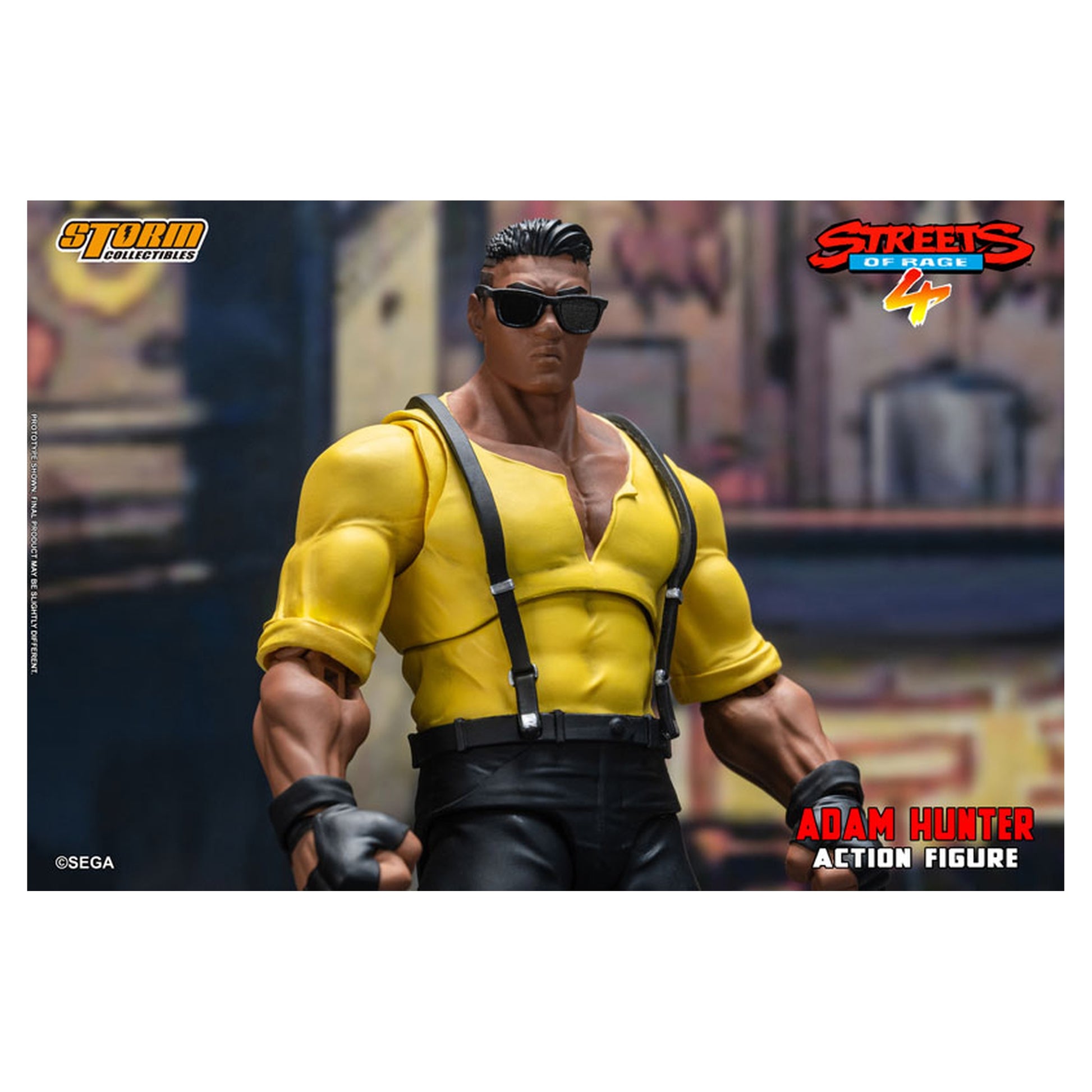 Bare Knuckle IV Action Figure Adam Hunter - Image 1