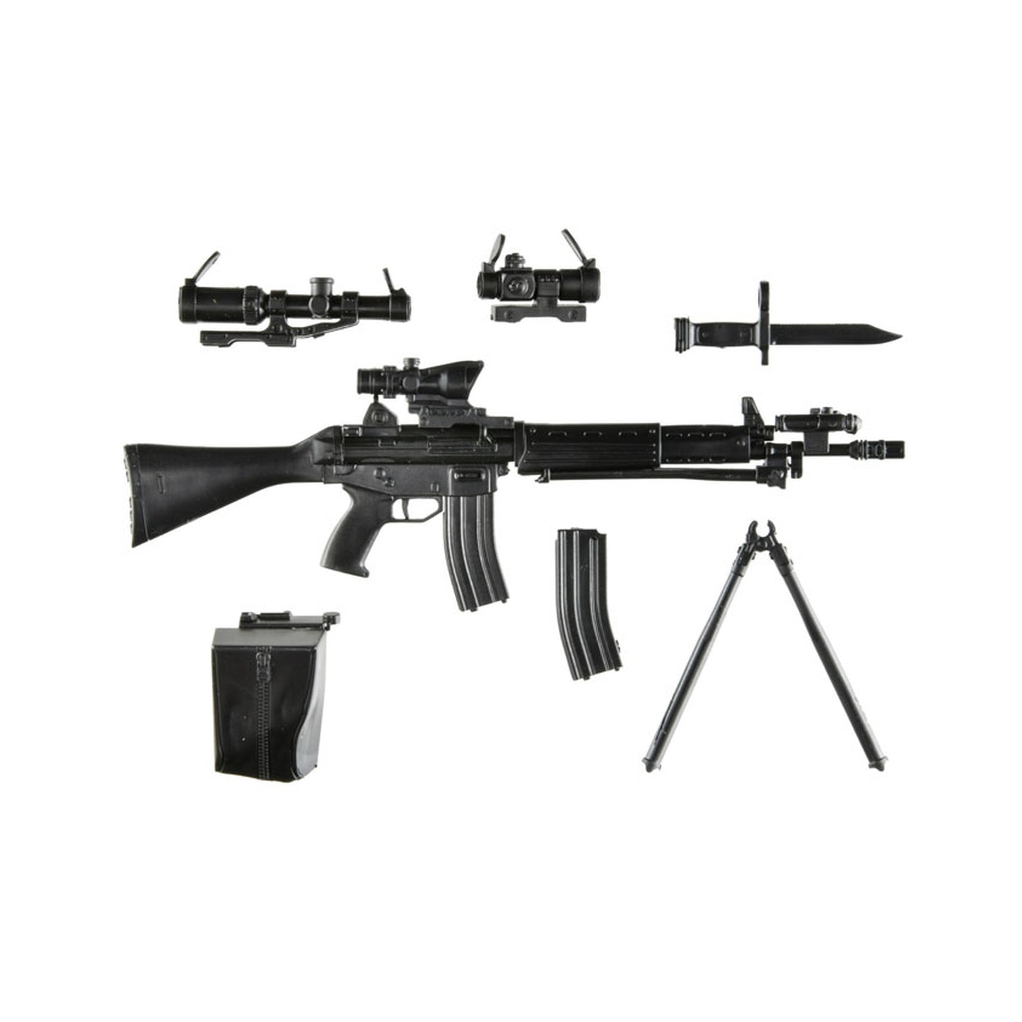 LittleArmory LA089 Type 89 Assault Rifle Type 1.5 1/12 Plastic Model - Image 1