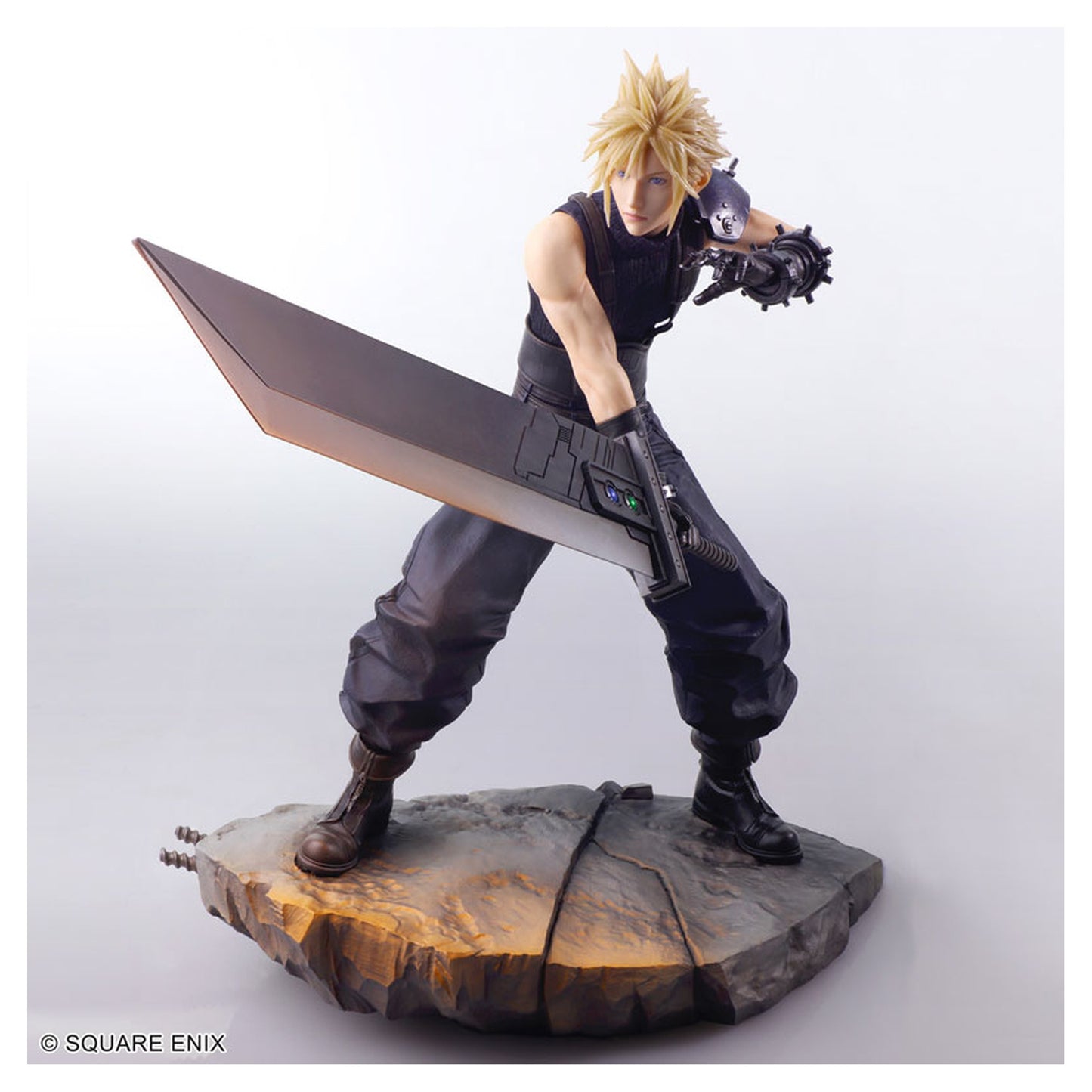 Final Fantasy VII Rebirth STATIC ARTS Cloud Strife Figure - Image 1