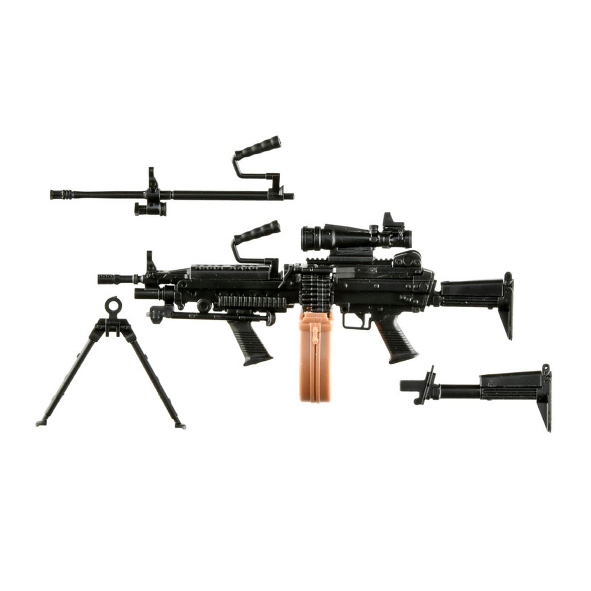 LittleArmory [LA094] M249 Upgrade Type 1/12 Plastic Model - Image 1