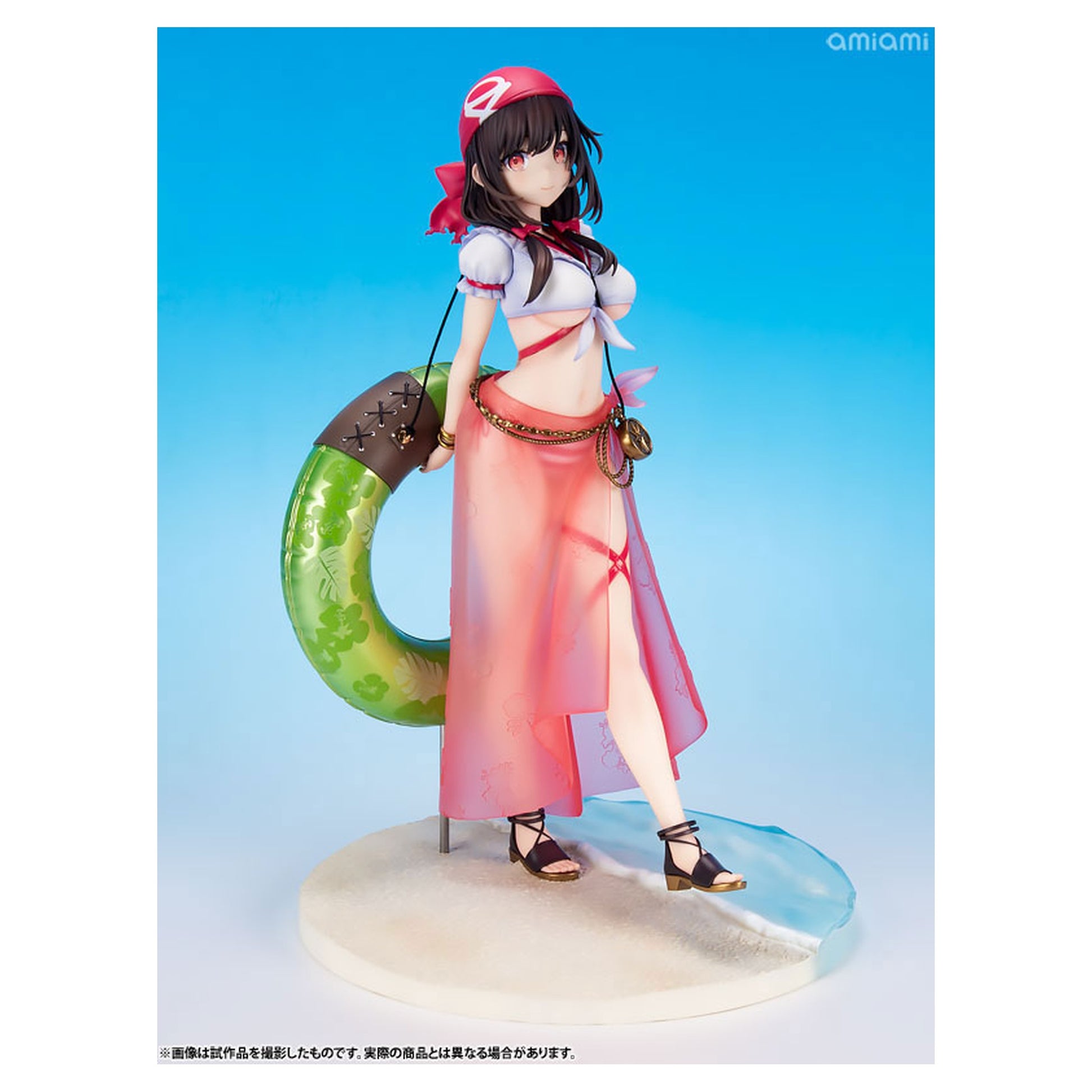 KDcolle KonoSuba Yunyun: Light Novel Cosplay on the Beach ver. 1/7 Scale Figure KADOKAWA Special Set - Image 1