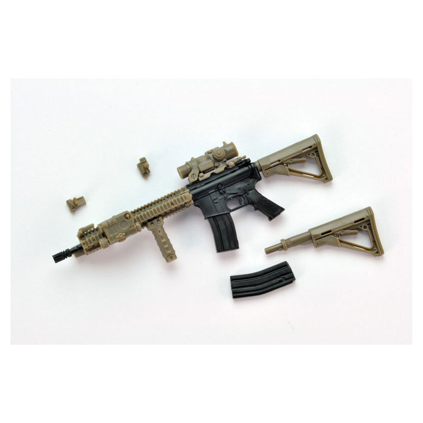 LittleArmory <LA037> M4A1SOPMOD BLOCK2 Type 1/12 Runner Kit - Image 1