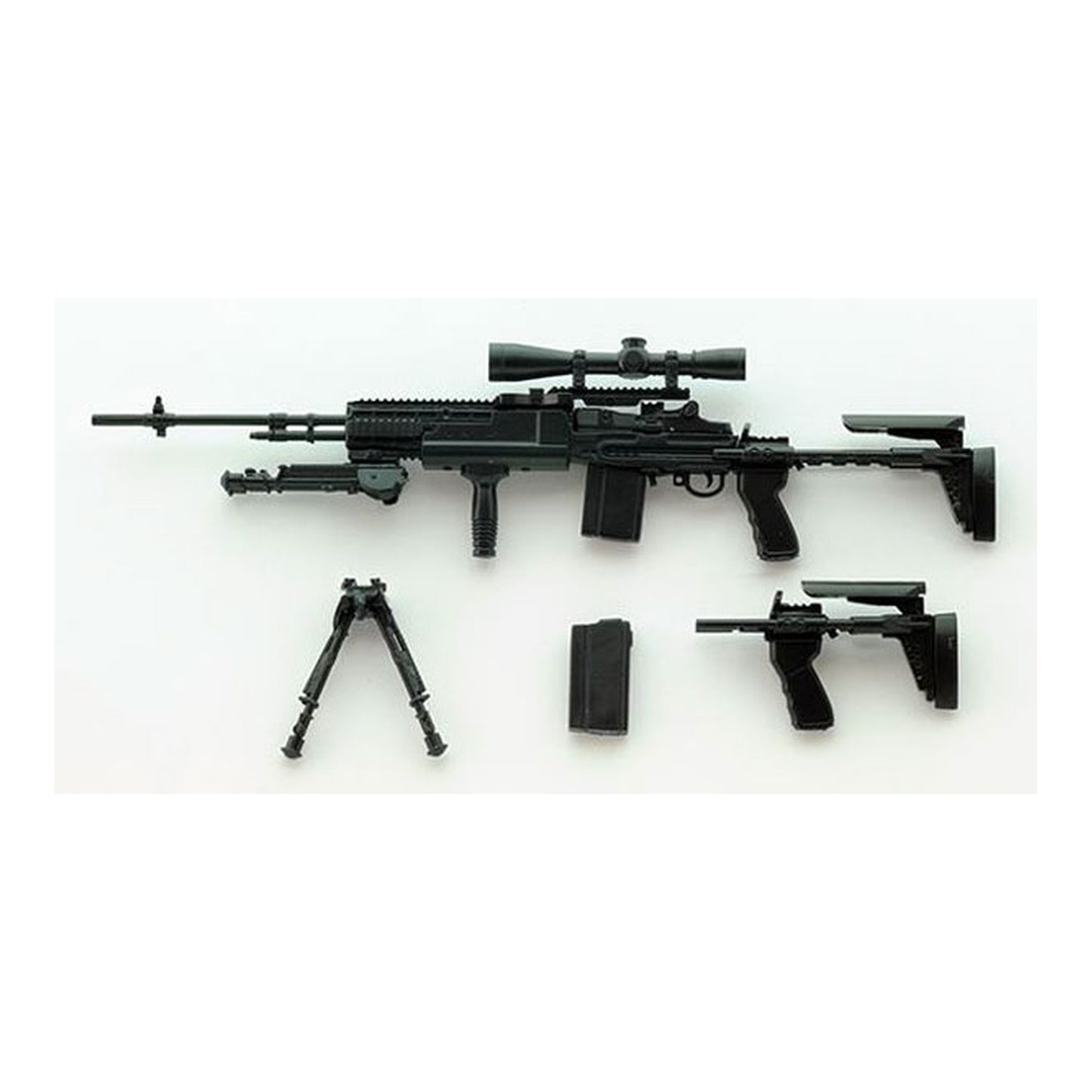 LittleArmory LA062 M14EBR-RI Type 1/12 Plastic Model - Image 1