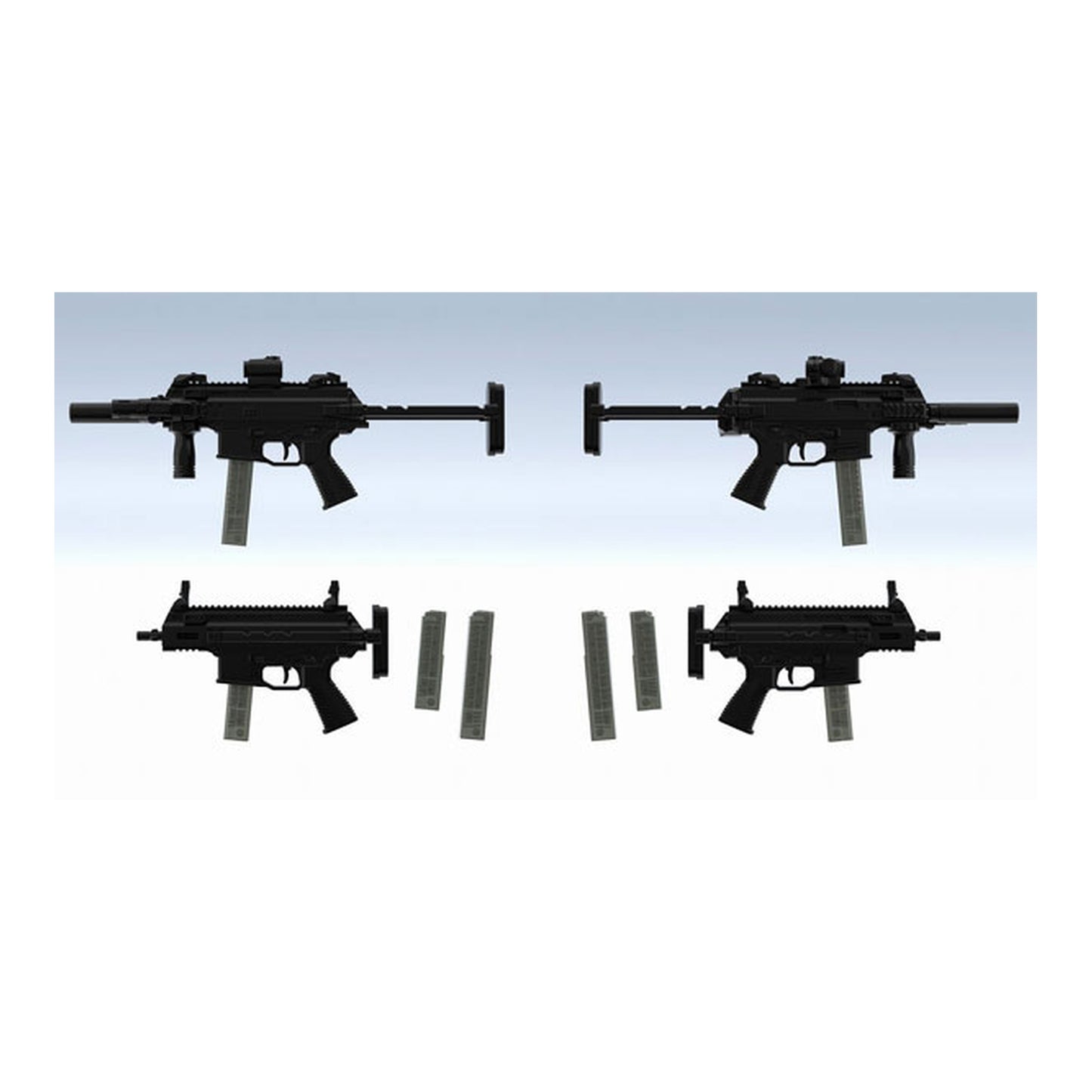 LittleArmory [LA068] APC9K Type 1/12 Plastic Model - Image 1