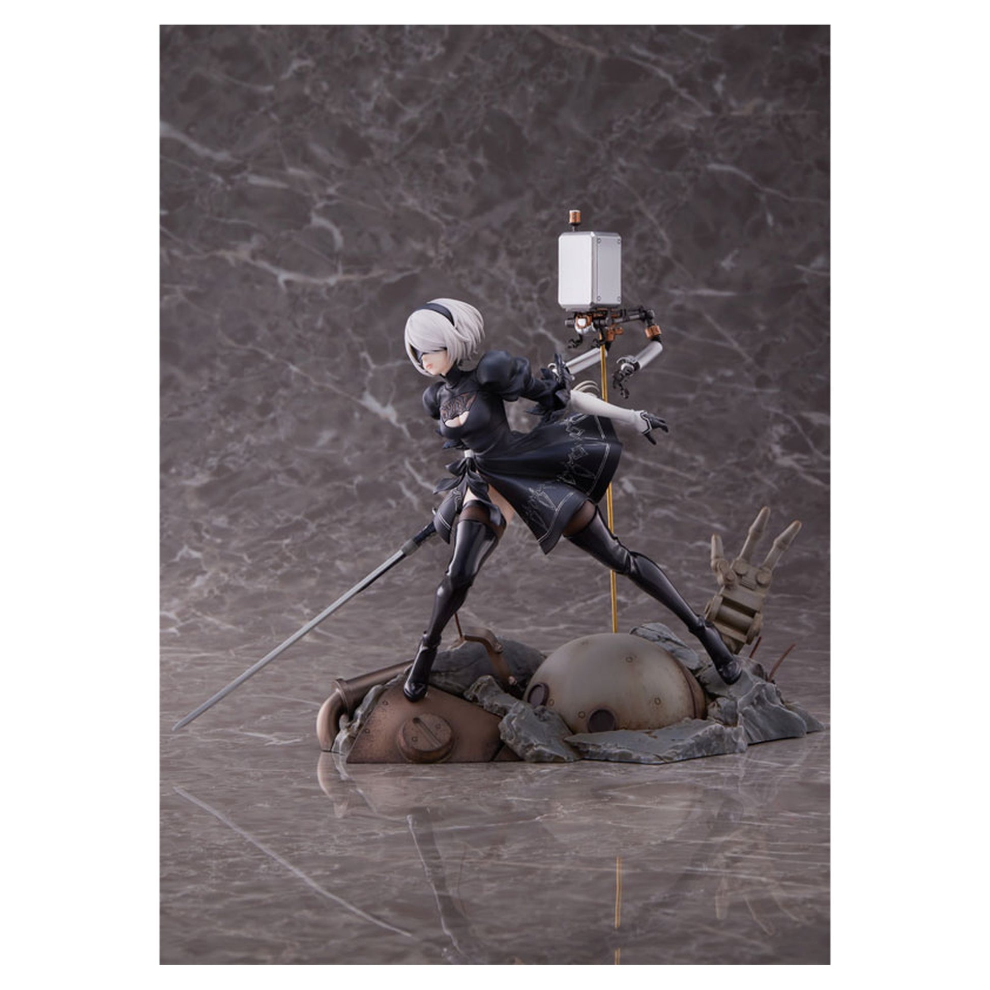 NieR:Automata Ver1.1a 2B 1/7 Scale Figure Deluxe Edition - Image 1