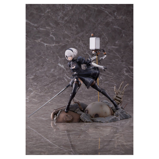 NieR:Automata Ver1.1a 2B 1/7 Scale Figure Deluxe Edition - Image 1