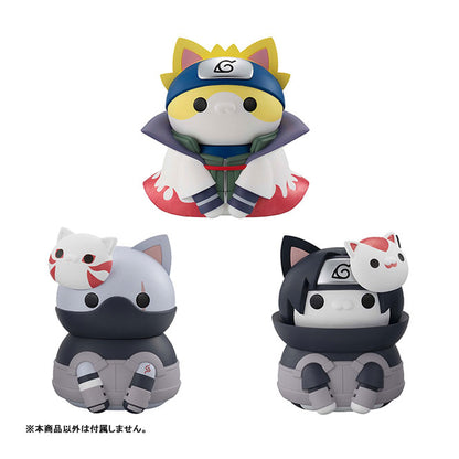MEGA CAT NARUTO Shippuden Giant Nyaruto! Series Minato Namikaze Soft Vinyl Figure - Image 1